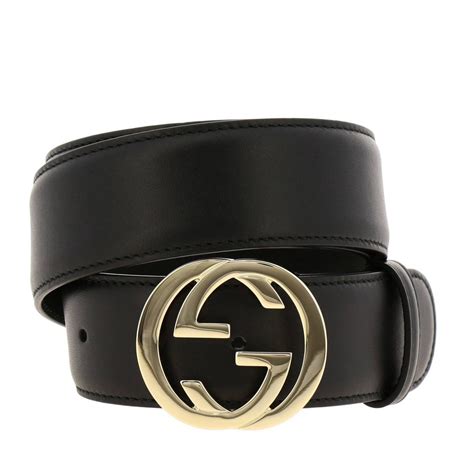 cintura gucci nera outlet|cinture gucci donna firmate.